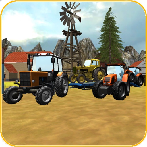 Tractor Transporter 3D 2 Icon