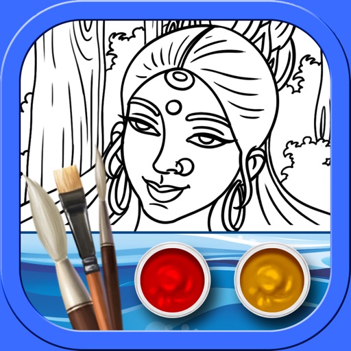 Ganga - Colouring (iPhone) Icon