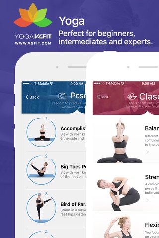 Yoga - Poses & Classes at Home screenshot 2