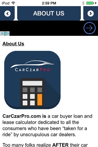 Car Czar Pro Car Loan & Lease Calculator screenshot 4