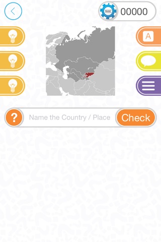 Kwizzr - World Outlines Quiz screenshot 2