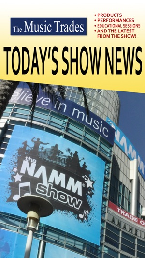 Today’s Show News From Music Trades HD(圖1)-速報App