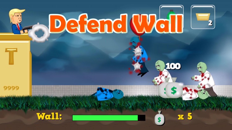 Trump Wall: Zombies