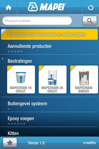 Mapei m NL screenshot 3