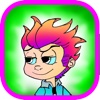 Game The Coloring Book Kids coloring Fun Johnny Test Games Edition