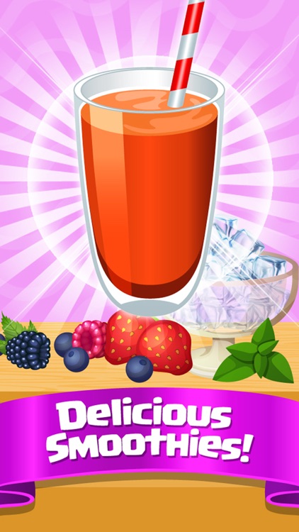 Crazy Chef Smoothie - Ice Fizzy Slushy Drink Maker screenshot-3