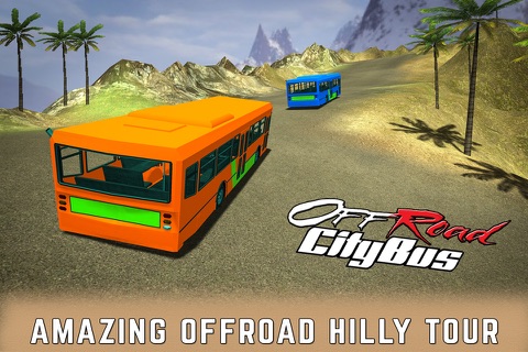 City Off Road Bus Simulator 3D screenshot 3