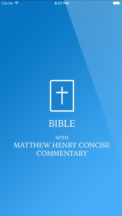 Bible With Matthew Henry's Concise Commentary