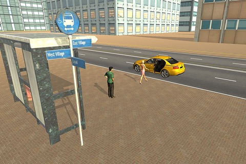 Dr. Taxi Driving Sim-ulator: Crazy City screenshot 2