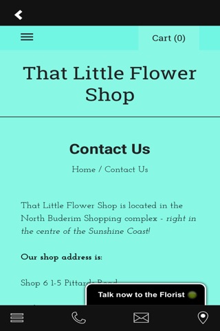 That little flower shop app screenshot 4