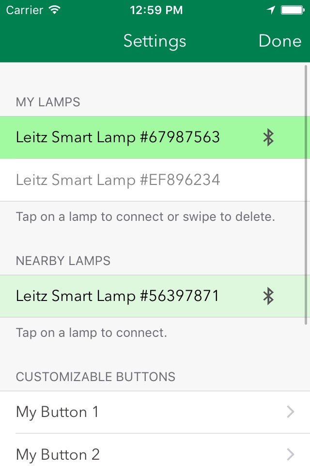 Leitz Smart Lamp screenshot 4