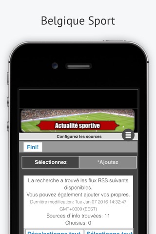 Belgique Sport screenshot 4