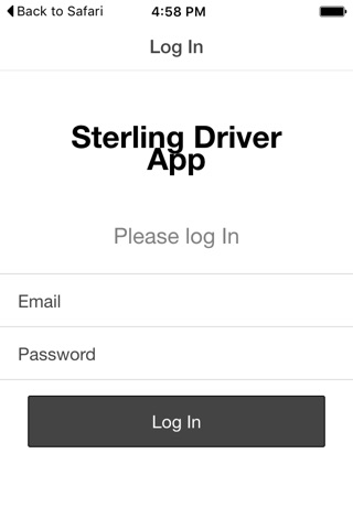 Sterling Driver App screenshot 2