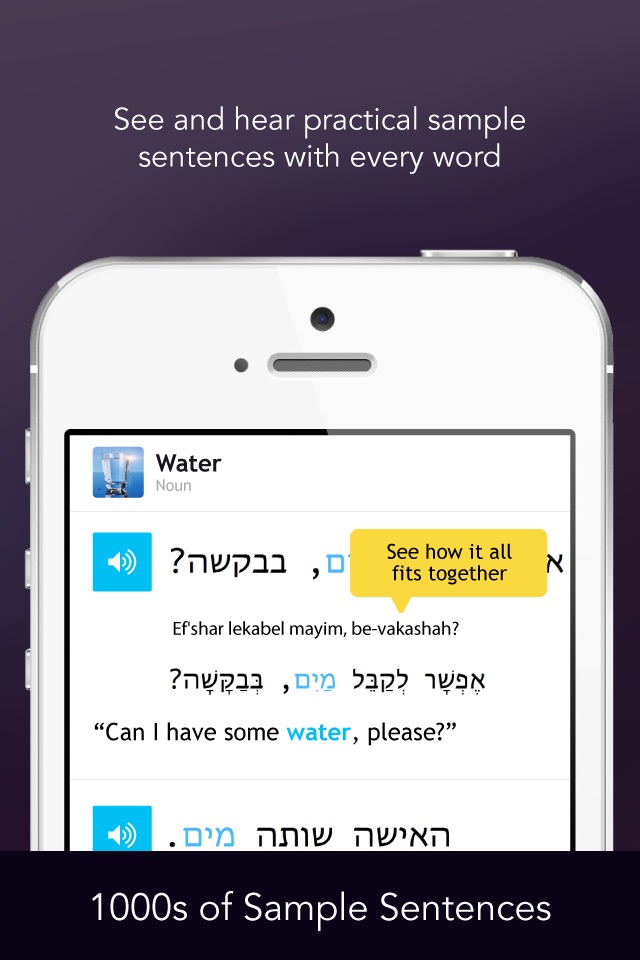 Learn Hebrew - Free WordPower screenshot 4