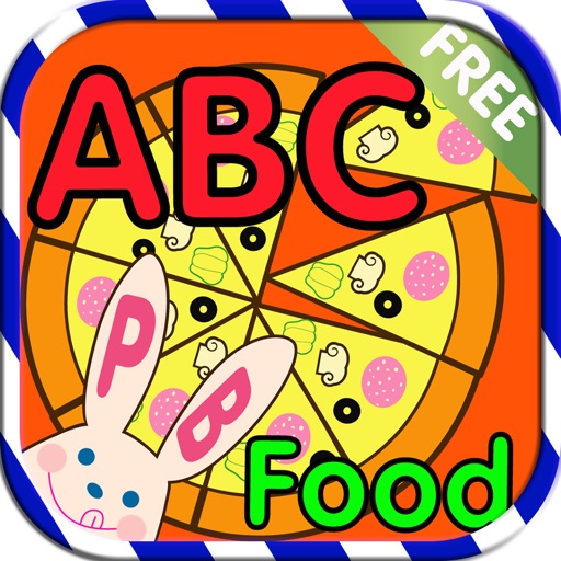 Abc food. ABC food English Alphabet Flashcards.