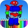 Icon Robot Coloring Book For Kids