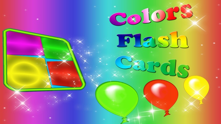 Color Balloons Memory Match Flash Cards Game