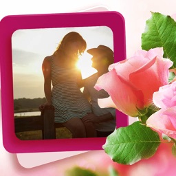 Rose Flower Photo Frame - Amazing Picture Frames & Photo Editor