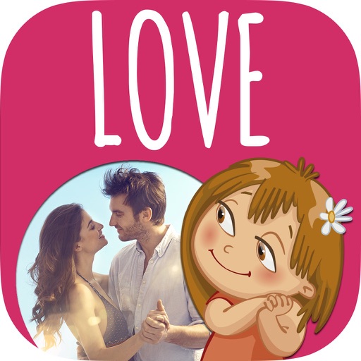 Frames with love - Photo editor to put your photos in frames with love quotes