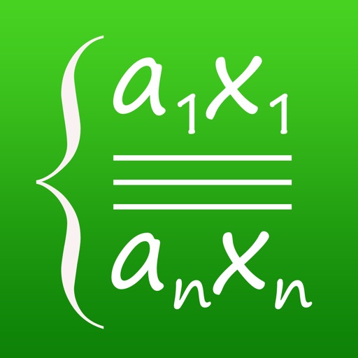 System solver and calculator for solving systems of linear equations