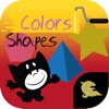 shapes colors free learn english with matching game for toddlers