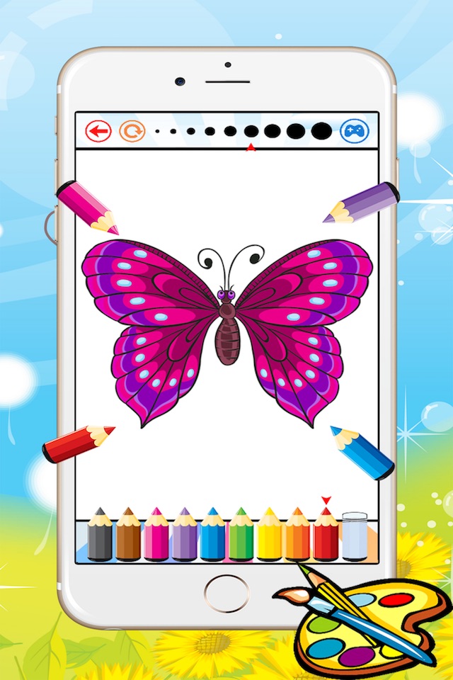 Animal Coloring Book - Drawing for kid free game, Paint and color games HD for good kid screenshot 2