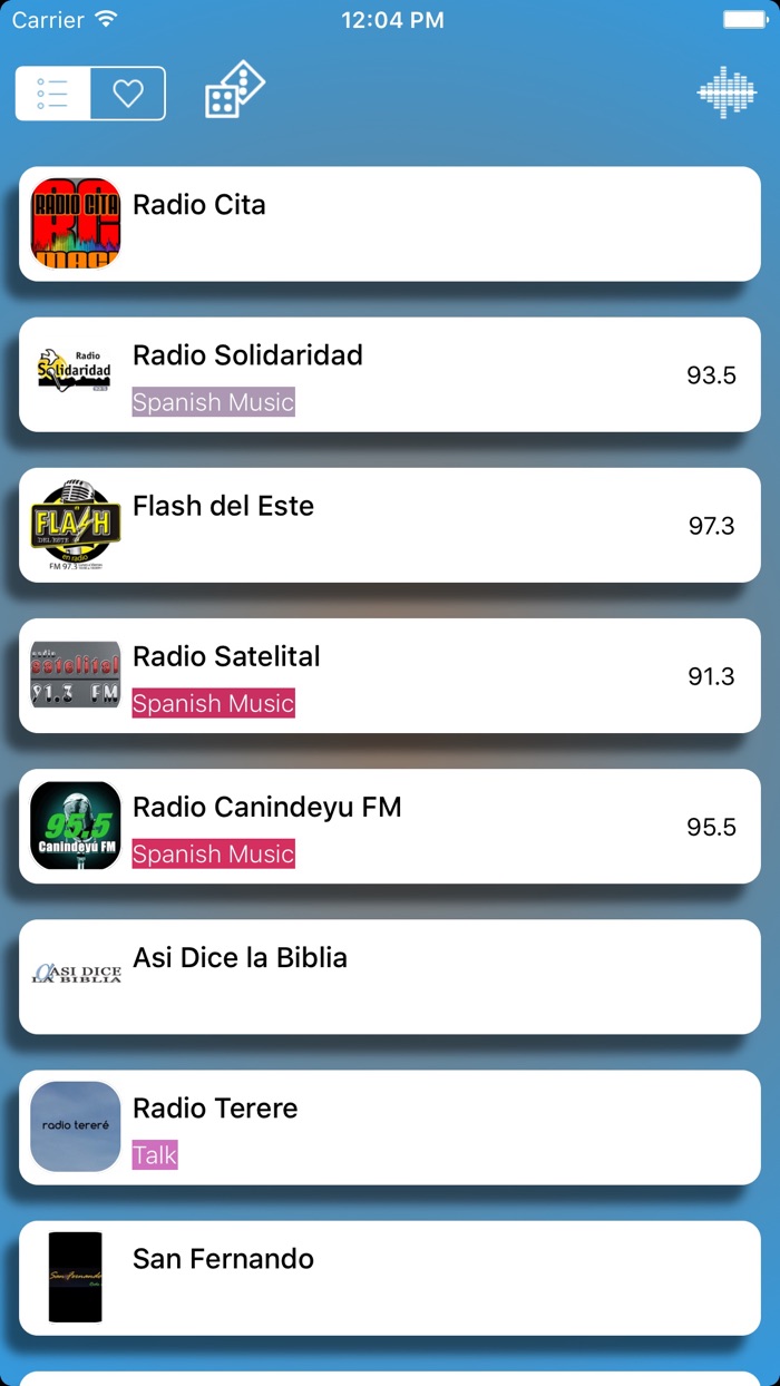 Paraguay Radio Live Player Asunción / Spanish / español  /Guaraní  / Paraguayan