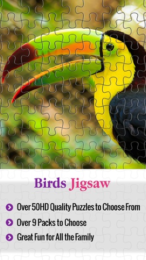 Puzzles Amazing Jigsaw Birds Collection 