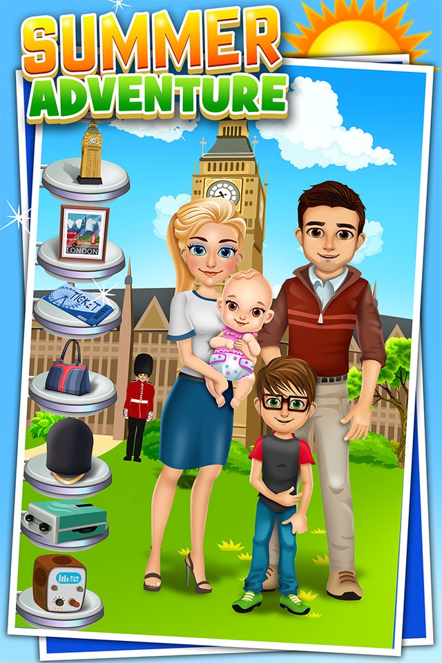 Family Salon Dress-Up Kids Games (Girl & Boy) screenshot 3