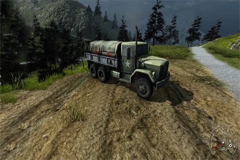 OFF ROAD TRUCK SIM MILITARY STYLE EXTREME MACHINE screenshot 3