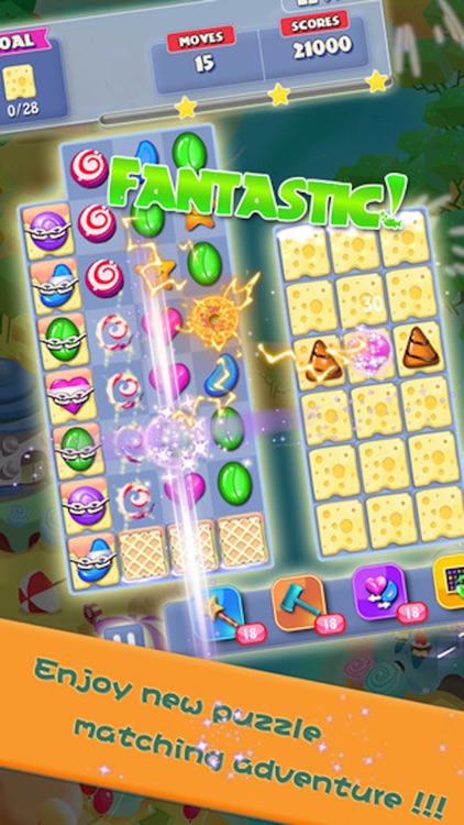 Chocolate Mania - 3 match burst puzzle game screenshot-4