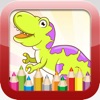 Icon Dinosaur Coloring Book - Educational Coloring Games Free For kids and Toddlers