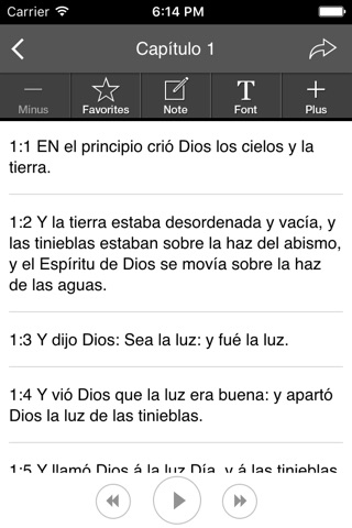 Audio La Santa Biblia screenshot 3