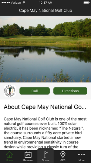 Cape May National Golf Club - Scorecards