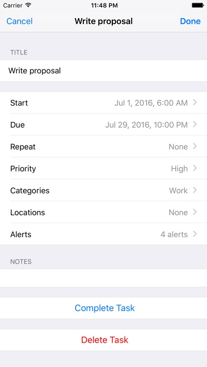 Foresight Task Planner