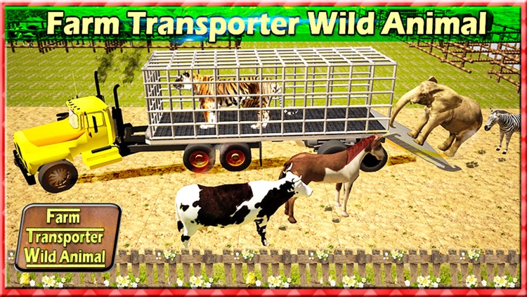 Zoo Transporter Fun 2016 – Jungle animals Vs Farm Animal Mayhem screenshot-3