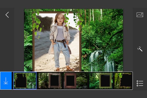 Forest Photo Frames - make eligant and awesome photo using new photo frames screenshot 2