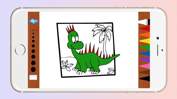 Dinosaur Coloring Book For Game Kid Educational & Learning With Free screenshot-4