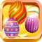 Sweet Eggs Candy Mania-The best match three puzzle game for kids and adults