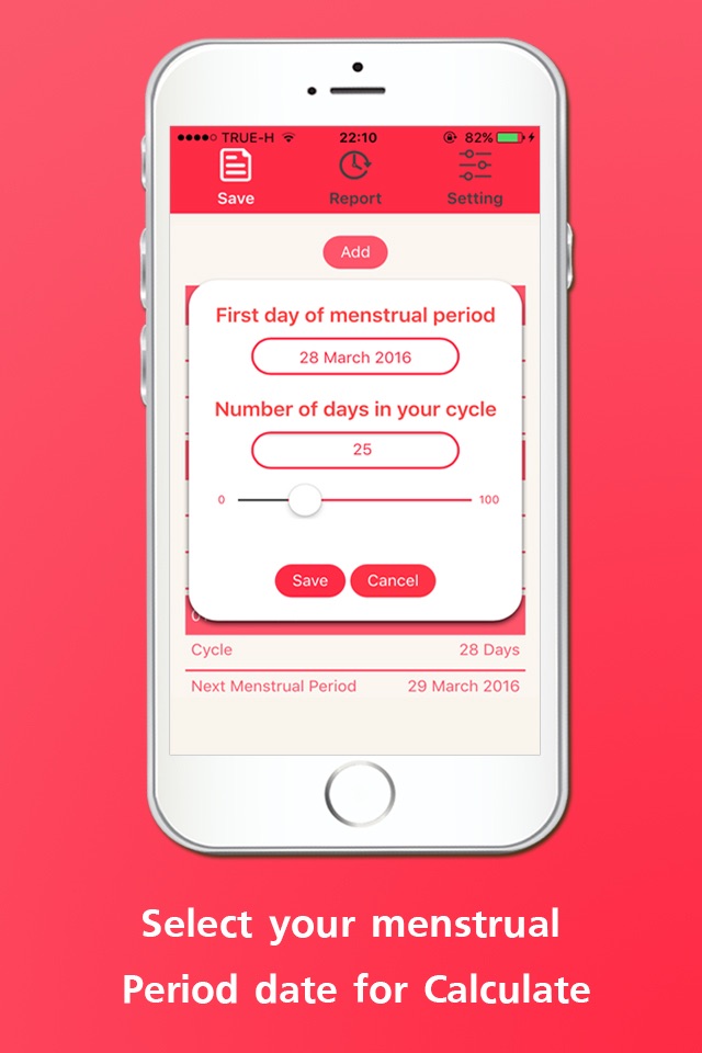Menstrual Cycle Predication screenshot 2