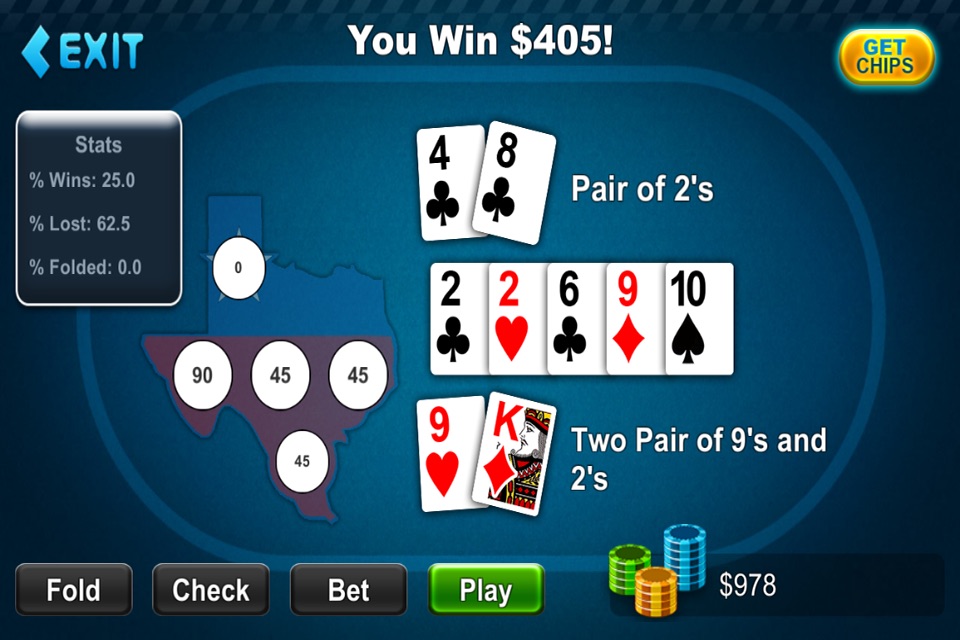 Texas Hold'em Bonus Poker screenshot 3