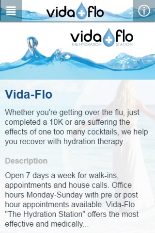Vida-Flo screenshot 2