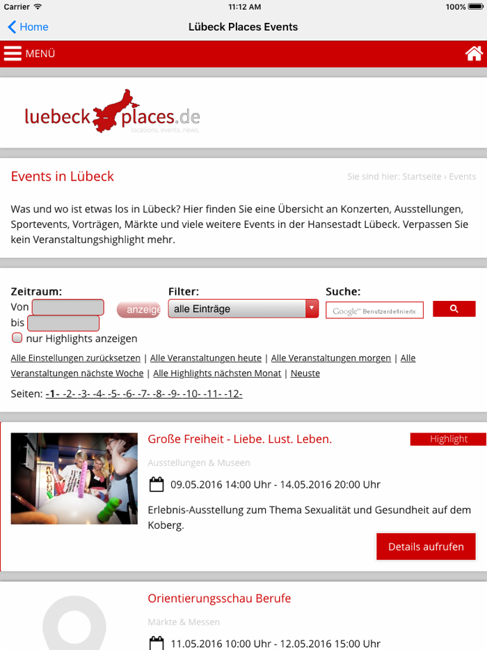 Lübeck Places