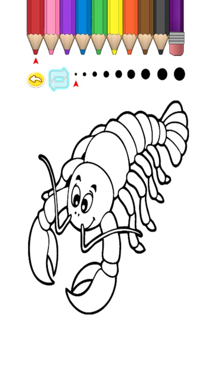 Kids Coloring Book - Cute Cartoon Matake screenshot-3
