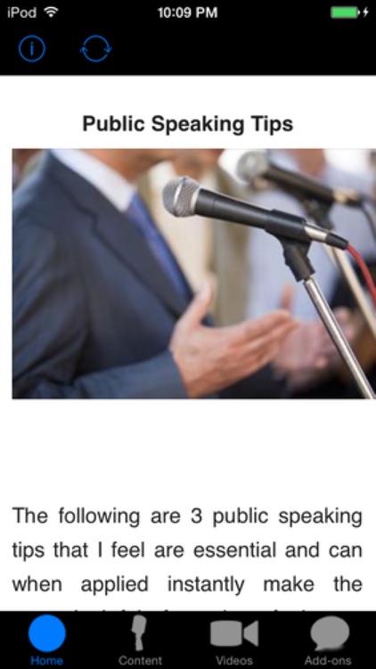 Public Speaking Tips