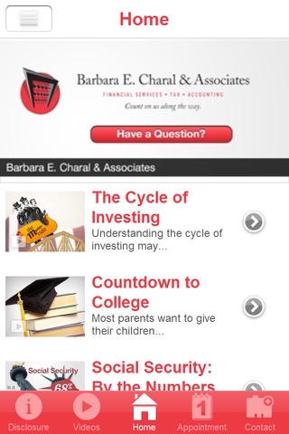 Barbara E. Charal & Associates screenshot 2