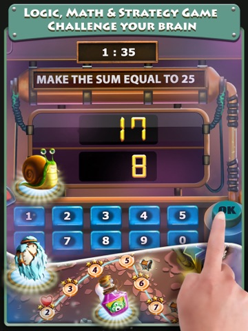 Plus 10 Mental Math Game for Brain Training with Addition and Subtraction Drill screenshot 2