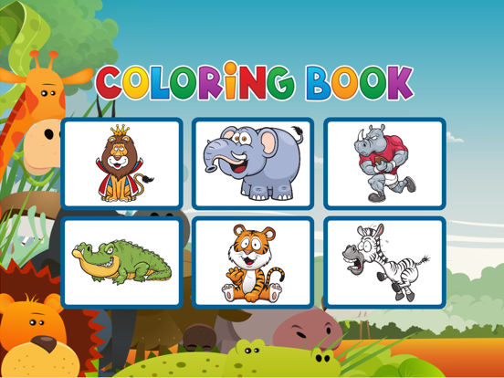 Download Updated Animal Coloring Book Painting Game For Kids Pc Iphone Ipad App Download 2021