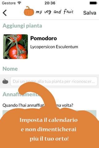 myVeg&Fruit | The app to manage your vegetable garden screenshot 2