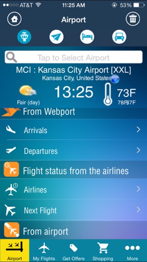 Kansas City Airport Pro (MCI) + Flight Tracker(圖1)-速報App